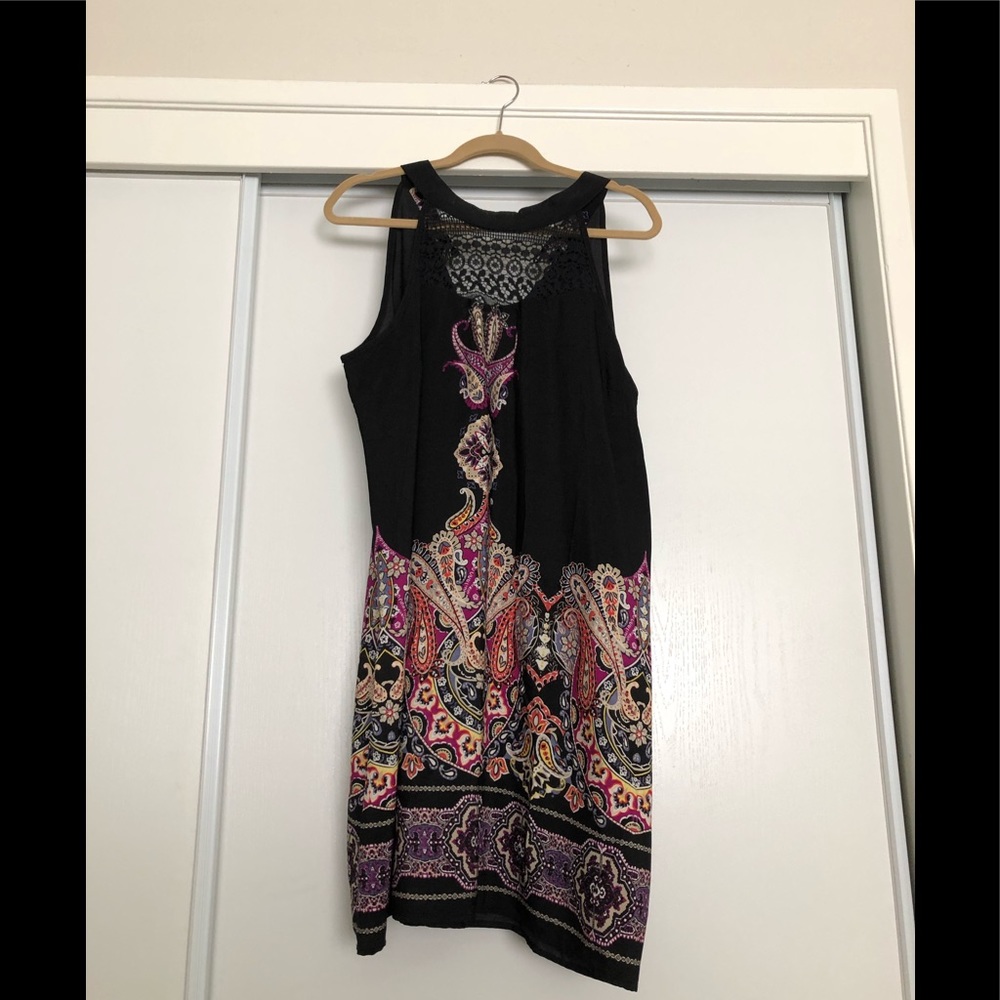 Xhilaration lace high neck dress size xxl